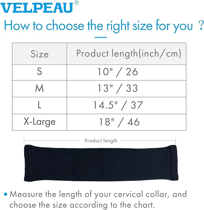 VP0211 VELPEAU Cover Sleeve For Neck Brace