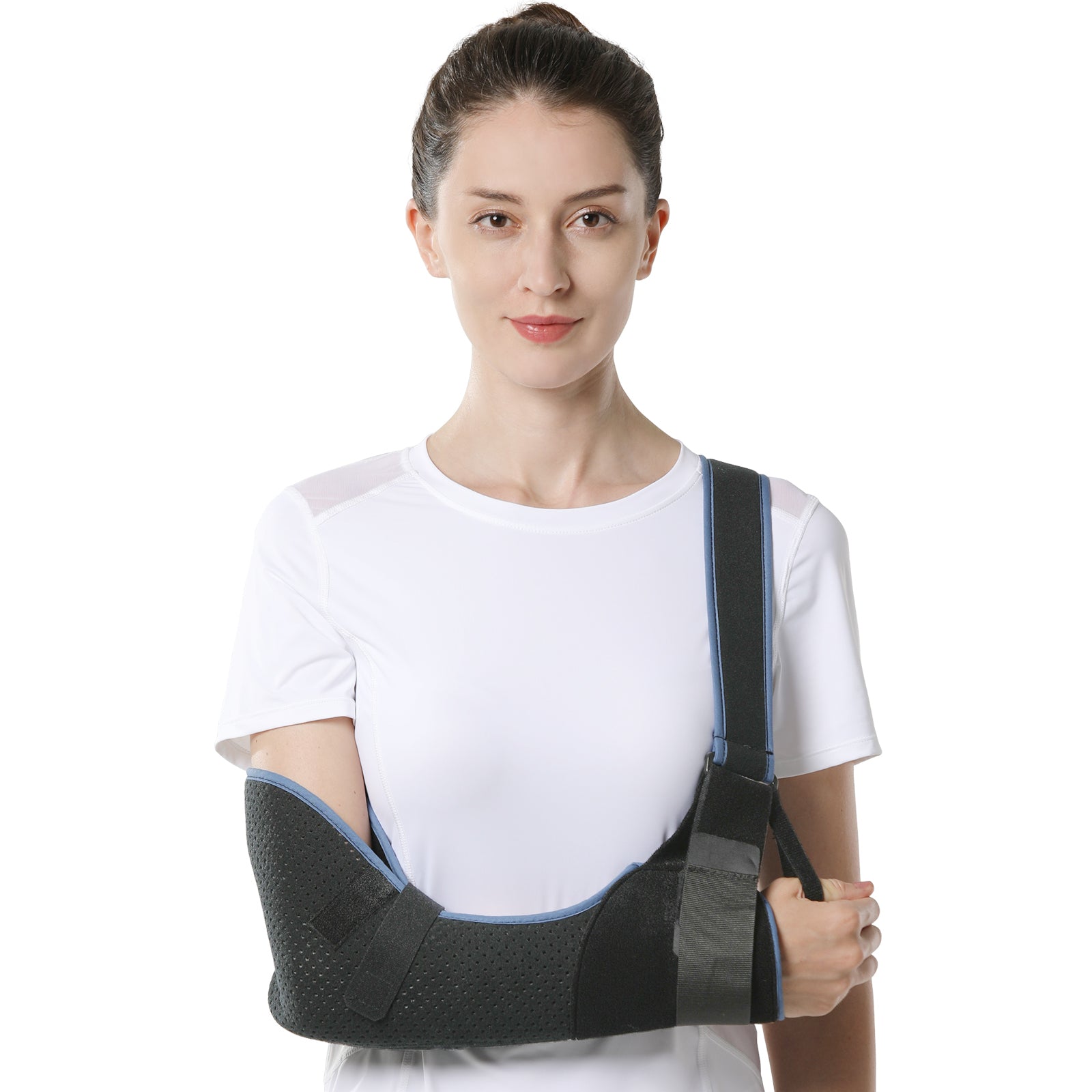 Velpeau Arm Support Sling Shoulder Immobilizer Rotator Cuff Use during Sleep  M
