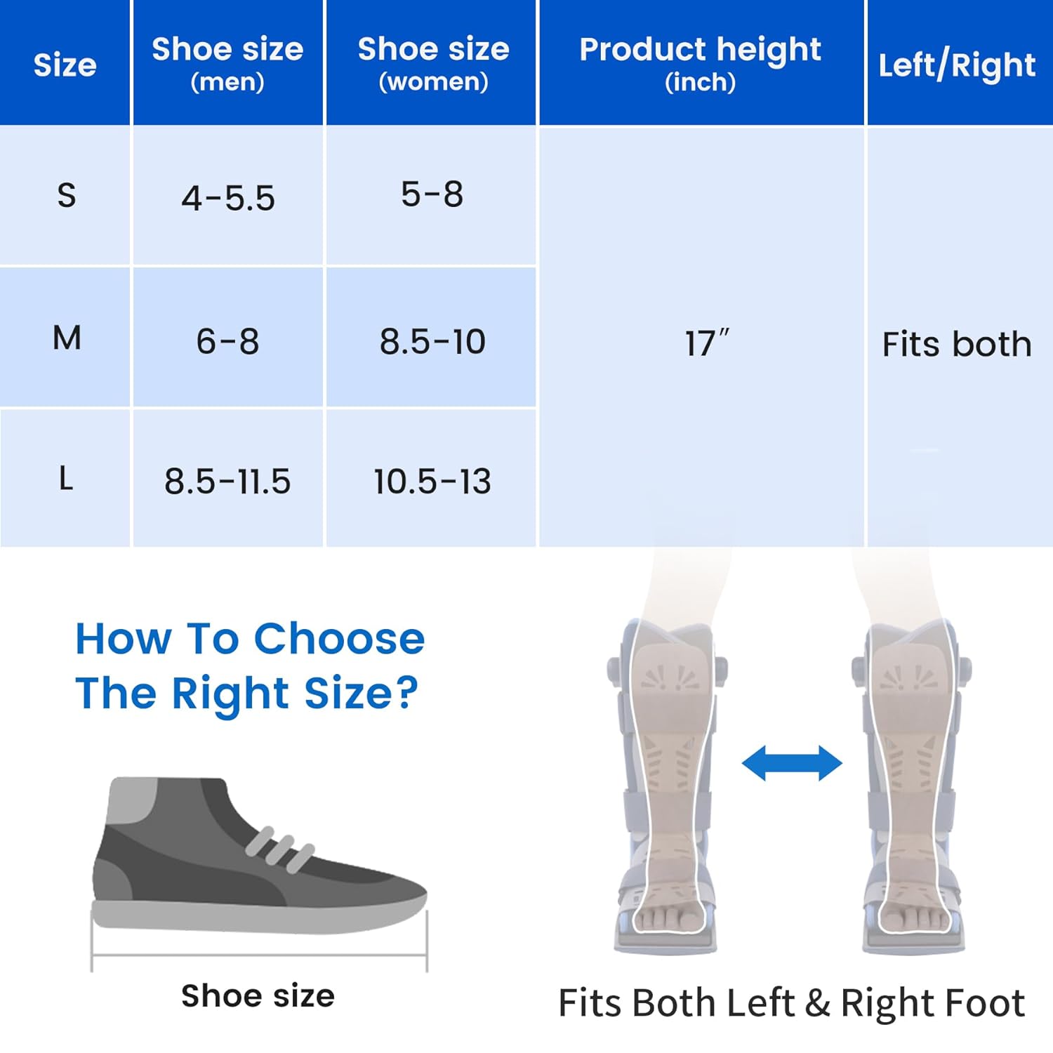 VP1601 VELPEAU Walking Boot (Fracture Boot) - VELPEAU