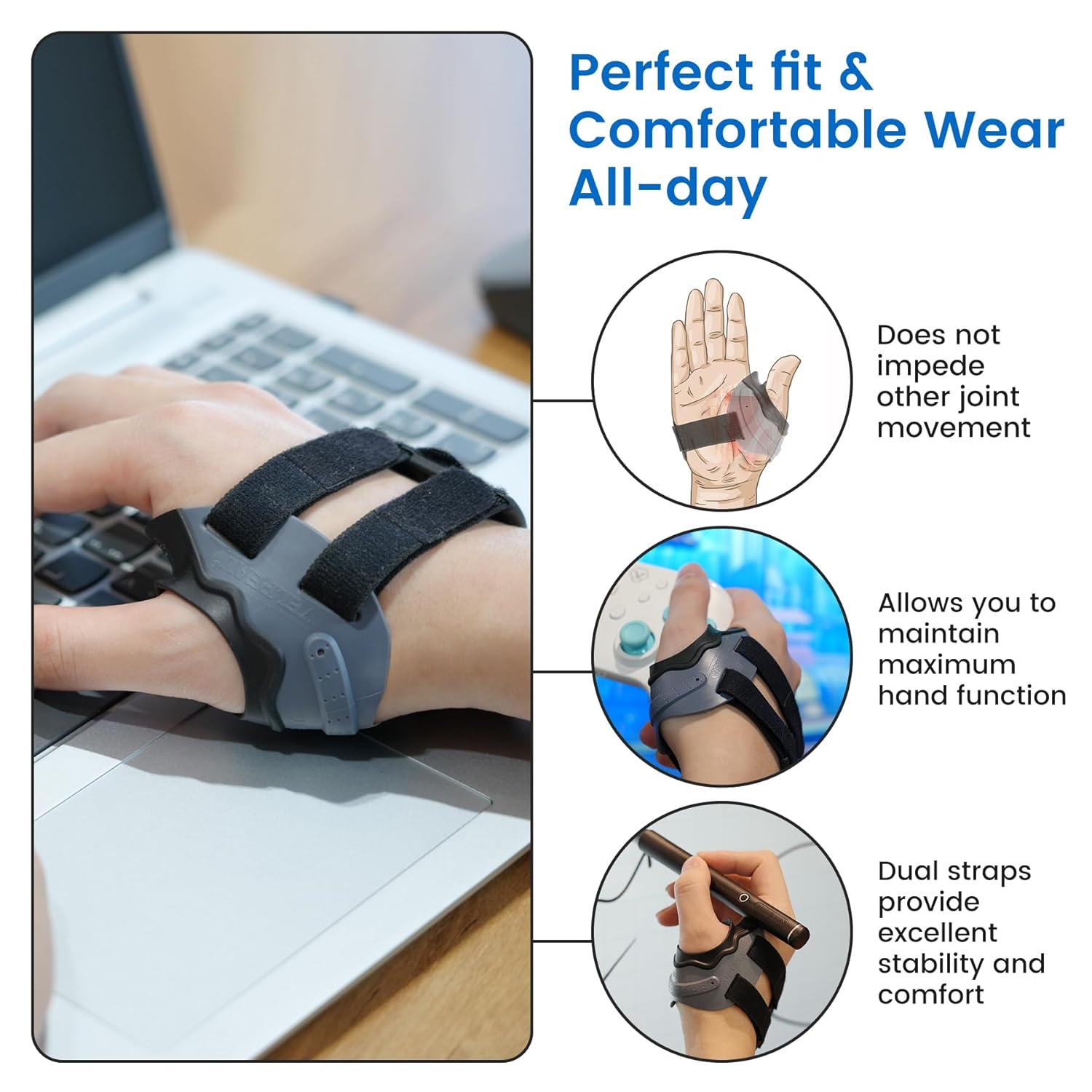 VP0917 VELPEAU Thumb Brace - VELPEAU