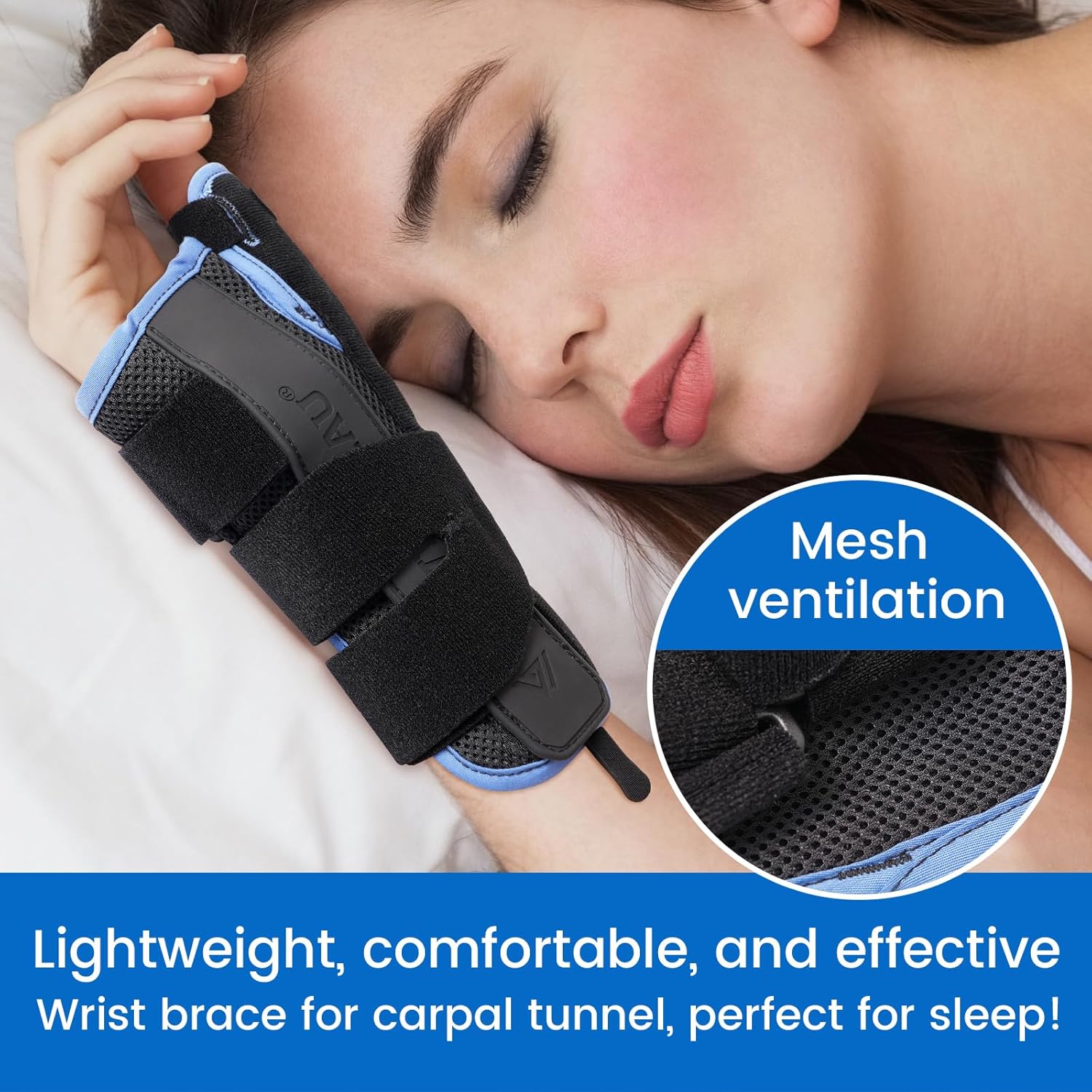 Wrist Brace with Thumb Stabilizer - Breathable Version