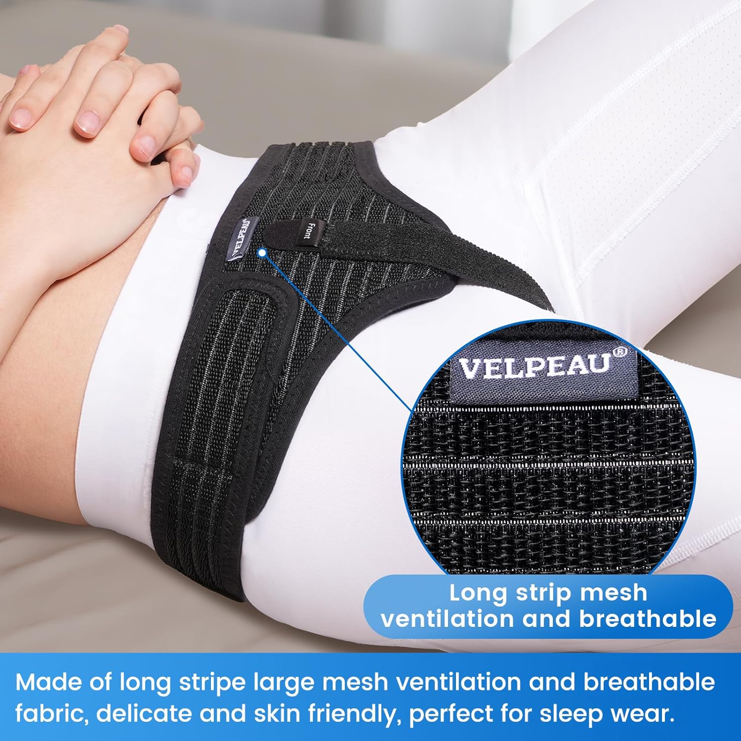 Inguinal Hernia Belt - Single Compression Pad Version