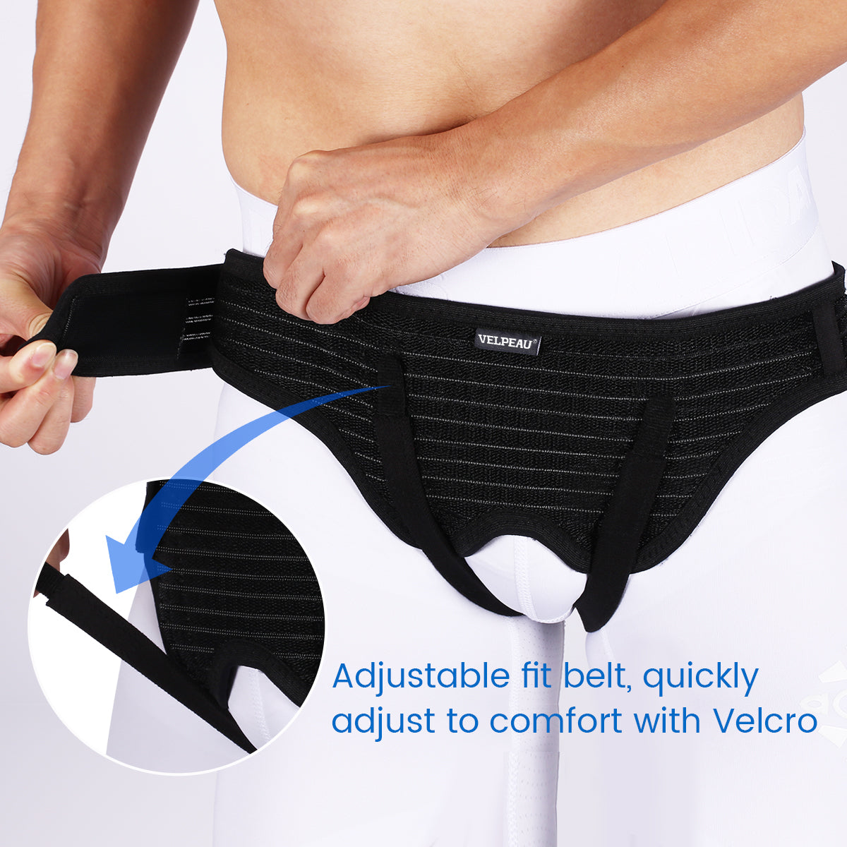 VP1002 VELPEAU Hernia Belt Truss for Men and Women