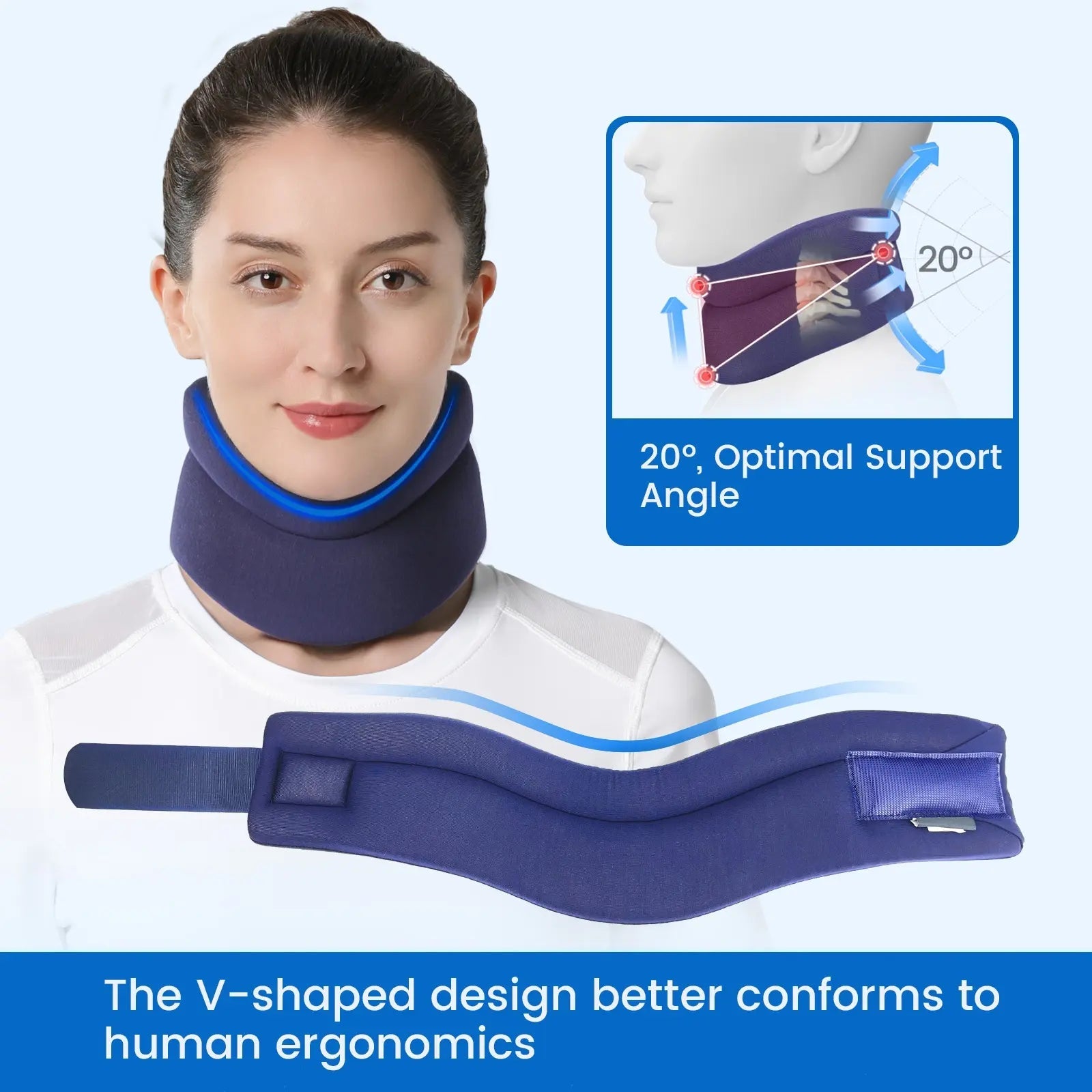 Comfort Neck Brace for Neck Pain Relief & Support | Velpeau