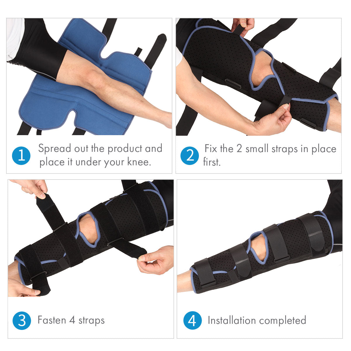 VP1201 VELPEAU Knee Immobilizer Single-panel - VELPEAU