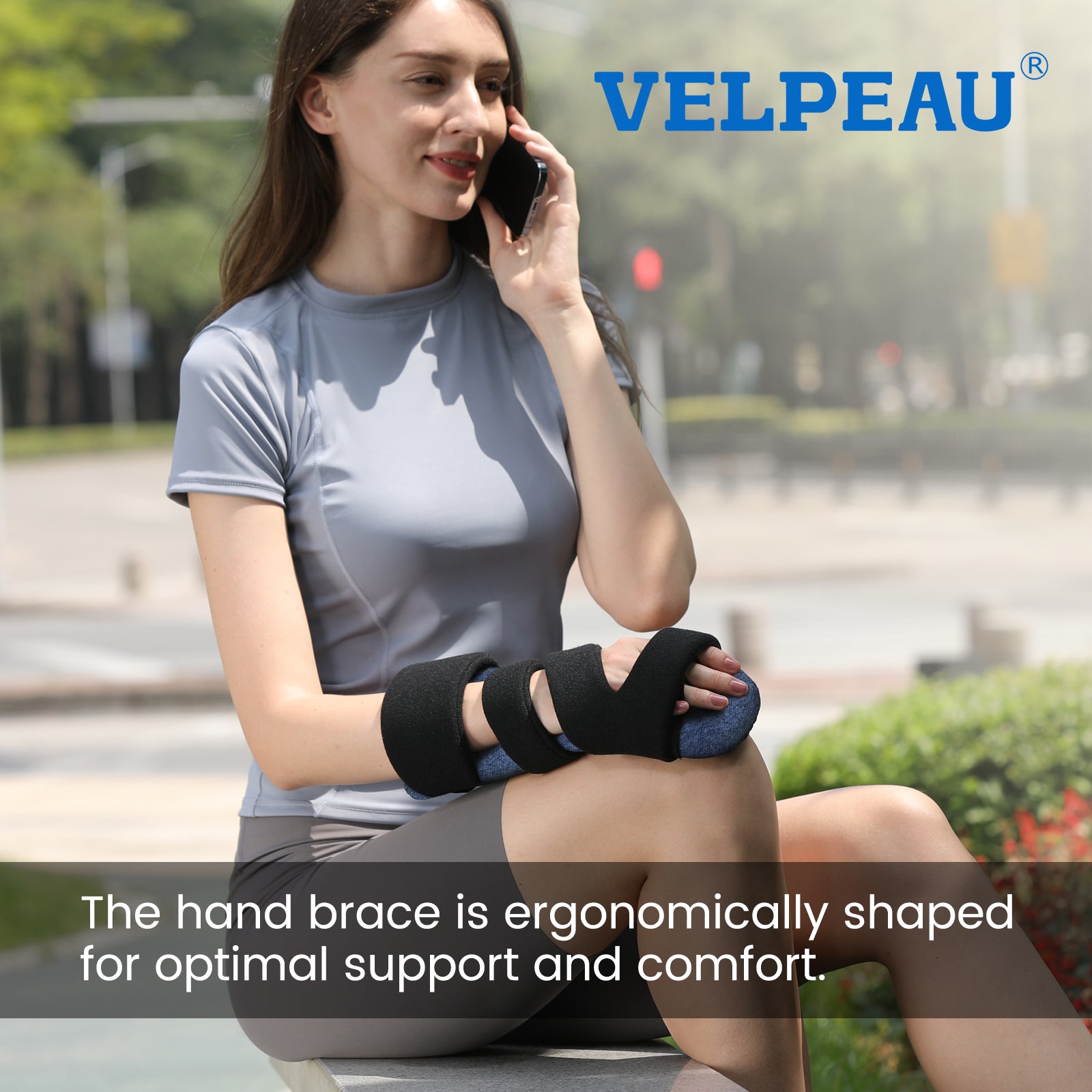 VP0910 VELPEAU Hand Immobilizer Splint Stroke Resting Hand Splint
