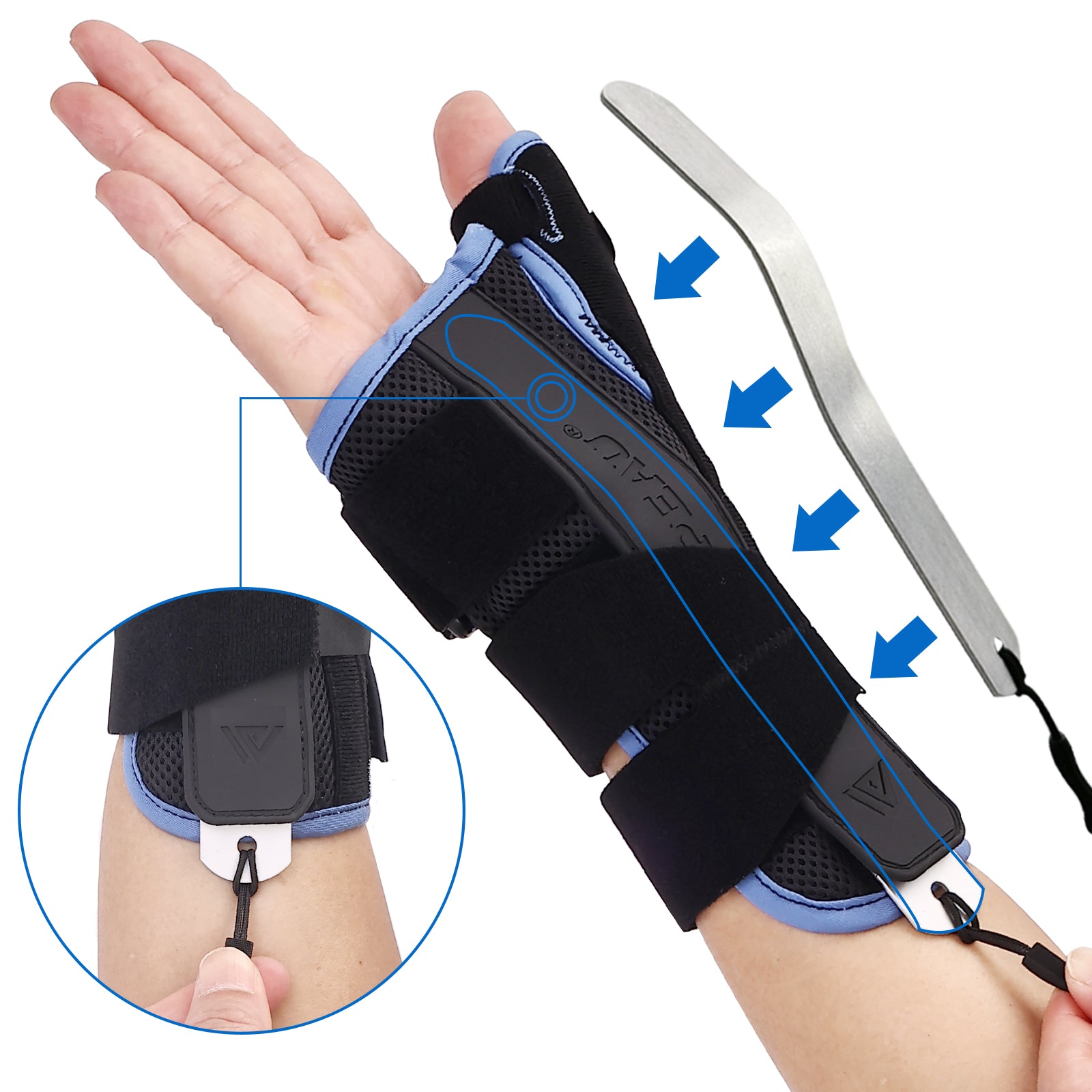 Wrist Brace With Thumb Support at Rs 55, Fajalpur Road